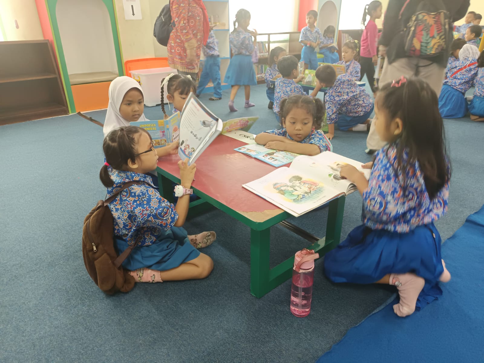 Wisata Literasi : Kunjungan TK Negeri Cilincing